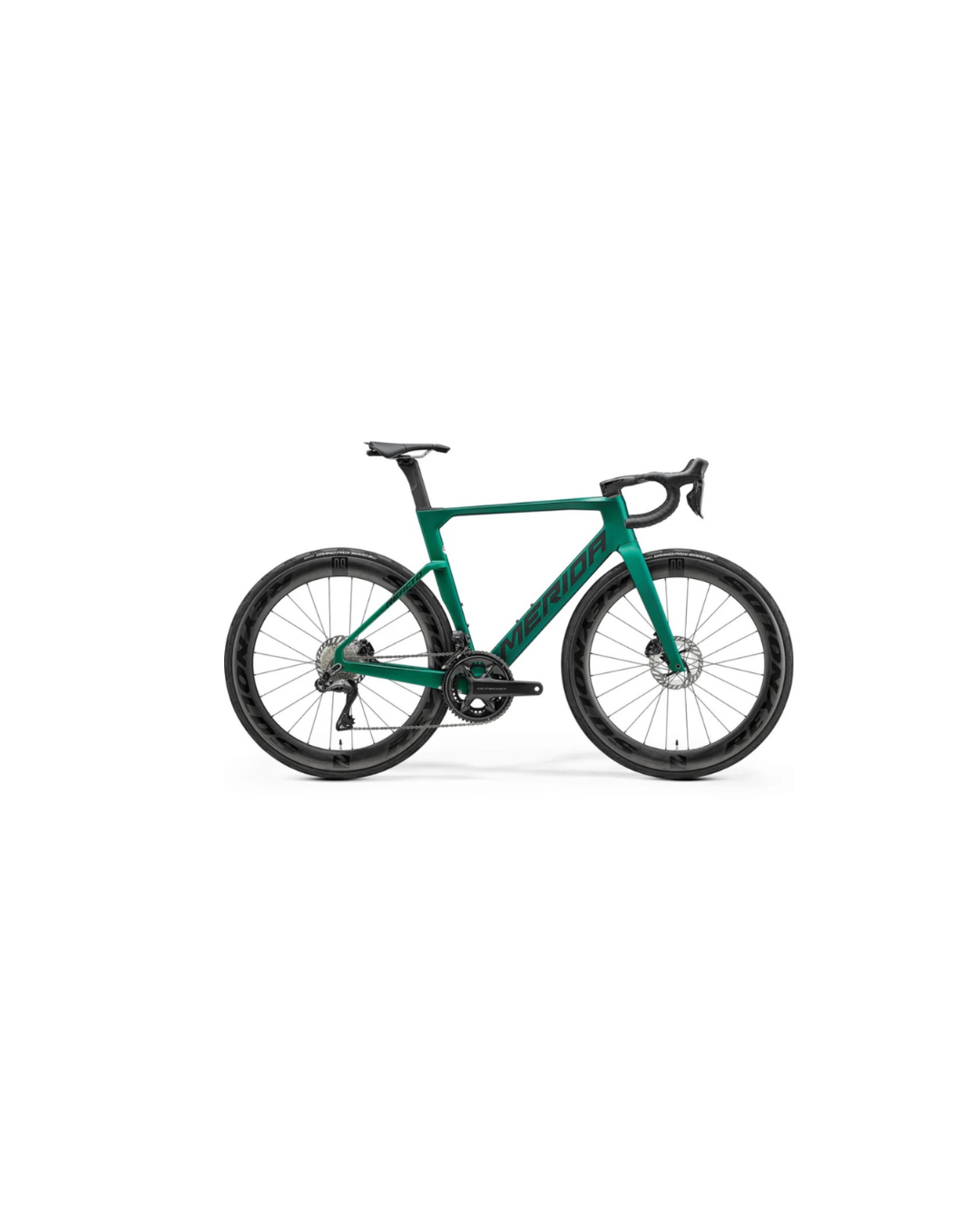 2025 Merida Reacto 8000 Aero Road Race Bike - Silk Evergreen